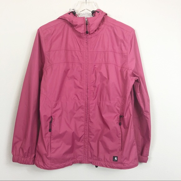 Carhartt | ‘Downburst’ Rain Jacket in Pink - Picture 2 of 8